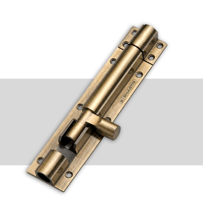 Ligth Brass Tower Bolt 1/2